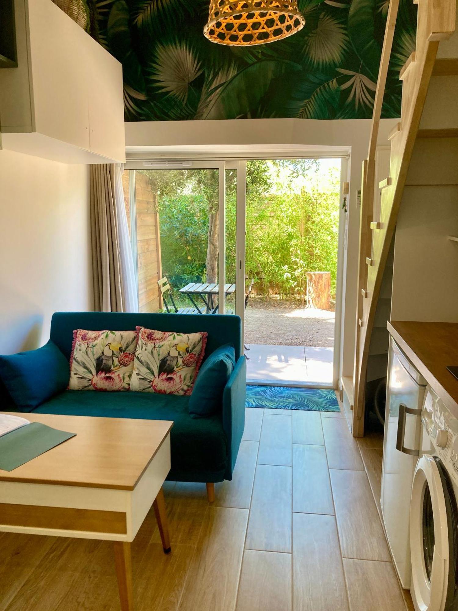 *Tiny Jungle* / Plage, Port Et Commerces A Pied ソセ・レ・パン エクステリア 写真